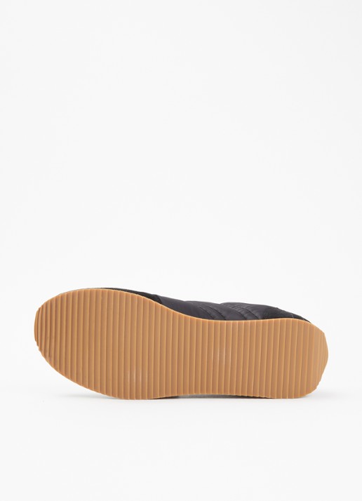 TOTEME Sport sneaker met details van suède - detail 4 zwart