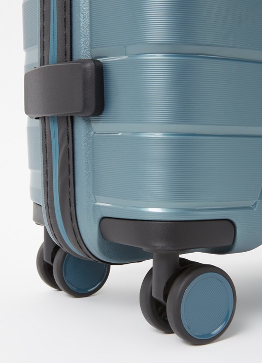 Travelite Air Base 4 Wiel trolley 55 cm - detail blauwgrijs