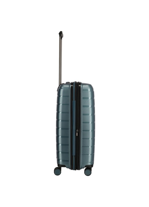 Travelite Air Base 4 Wiel trolley 67 cm - detail 3 staalblauw