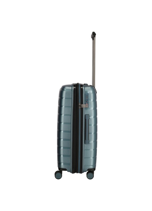 Travelite Air Base 4 Wiel trolley 67 cm - detail 4 staalblauw