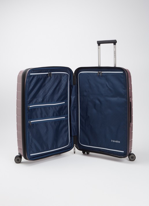 Travelite Air Base M vergrootbare spinner 67 cm - voorkant 2 lila