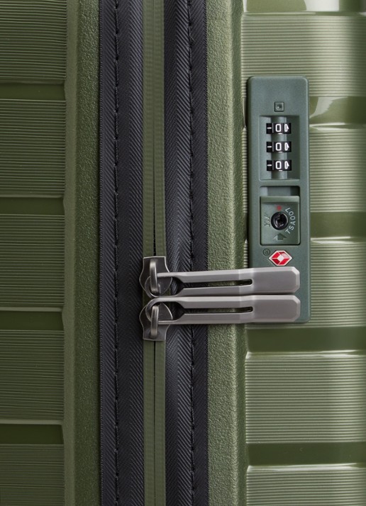 Travelite Air Base S spinner 55 cm - detail 4 bronsgroen
