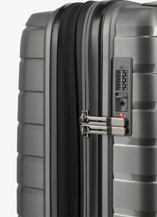 Travelite Air Base S vergrootbare spinner 55 cm - detail 2 donkergrijs