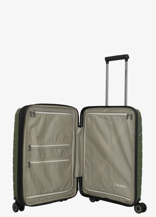 Travelite Air Base S vergrootbare spinner 55 cm - detail 4 legergroen