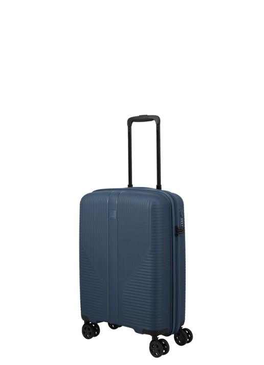 Travelite Air Stripe spinner 55 cm - detail 4 donkerblauw