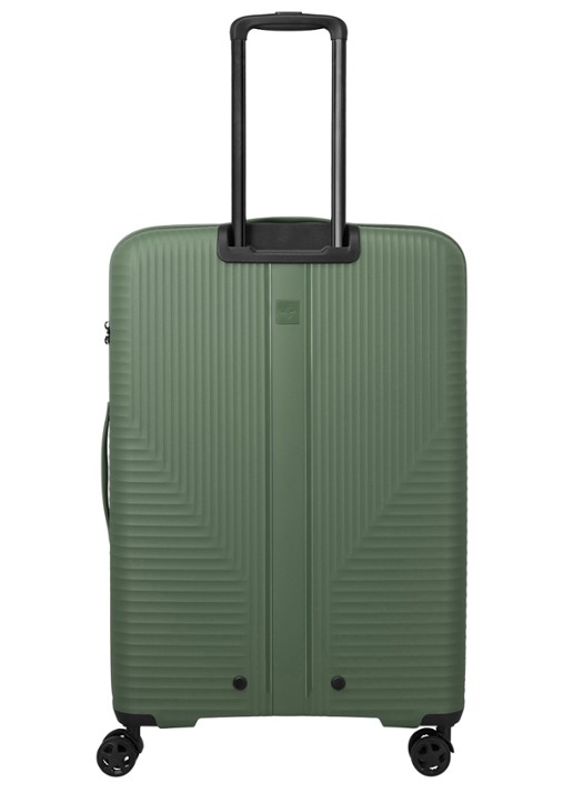 Travelite Air Stripe spinner 77 cm - achterkant 7 groen