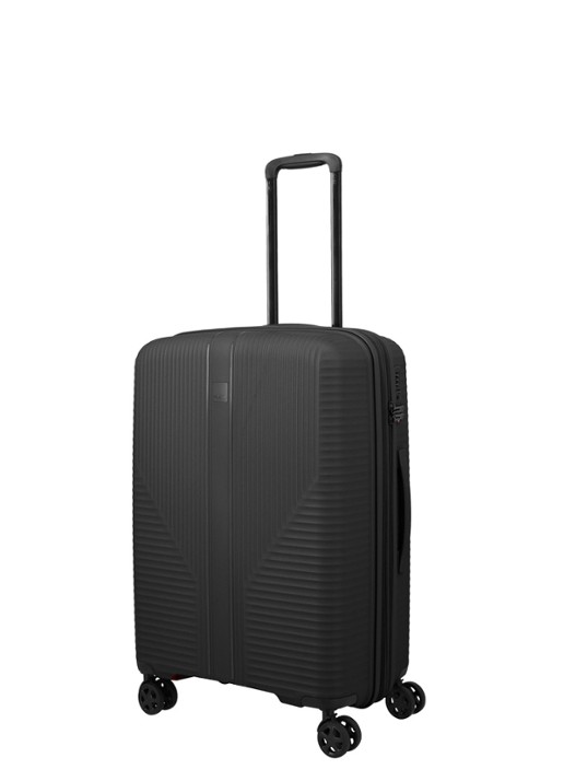 Travelite Air Stripe vergrootbare spinner 66 cm - detail 3 zwart