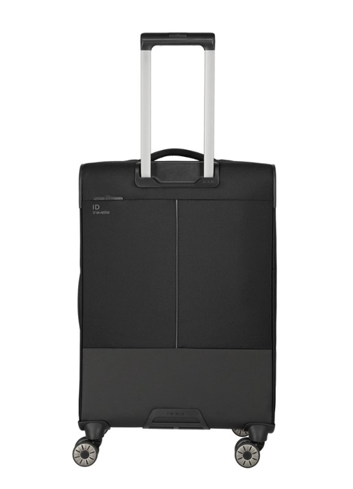 Travelite Crosslite 5.0 M vergrootbare spinner 66 cm - achterkant zwart