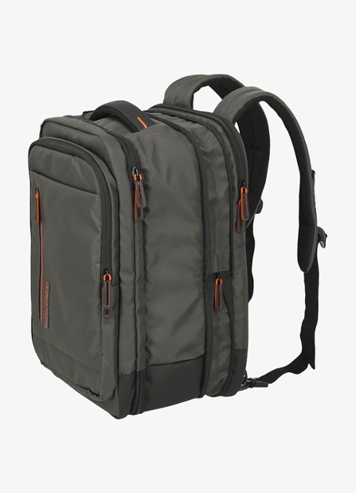 Travelite Crosslite underseater rugzak met 15 inch laptopvak - detail 6 groen