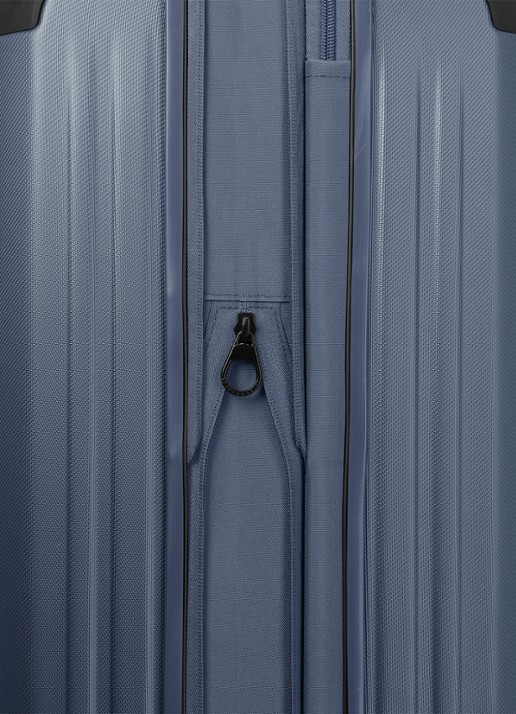 Travelite Dynamiic M vergrootbare spinner 66 cm - detail donkerblauw