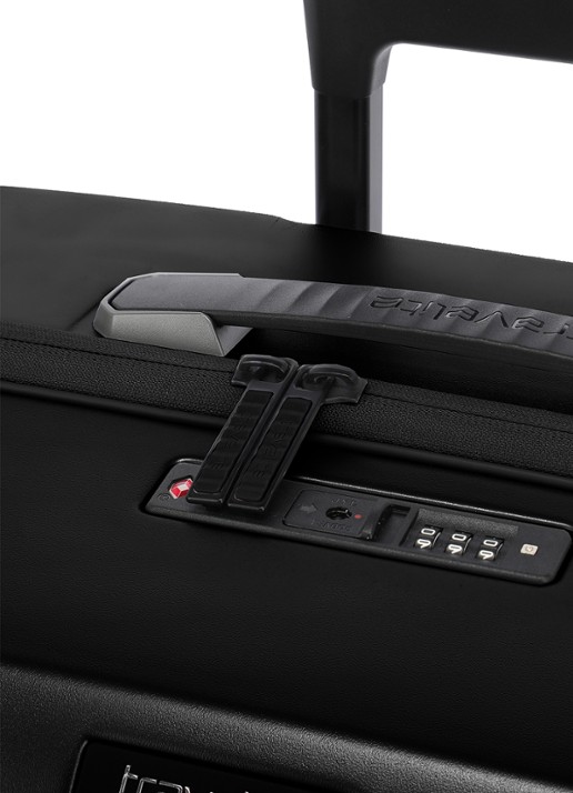 Travelite Millennium spinner 55 cm - detail zwart
