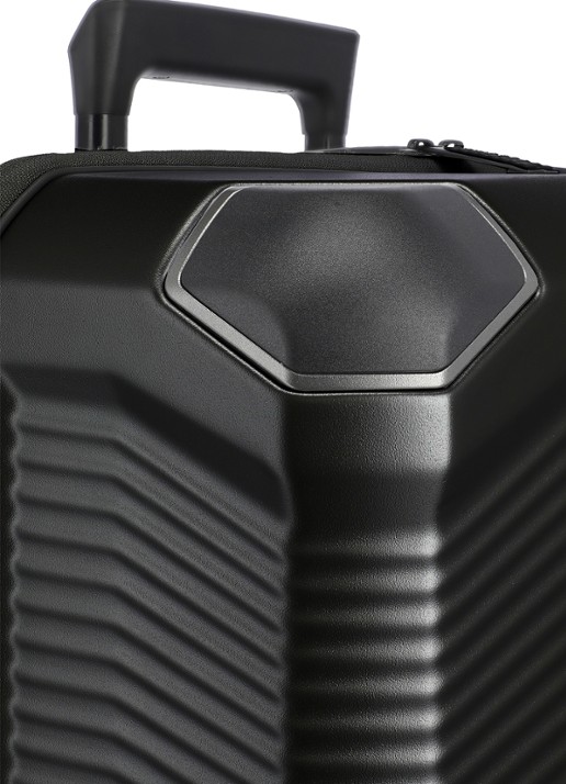 Travelite Millennium spinner 55 cm - voorkant 6 zwart