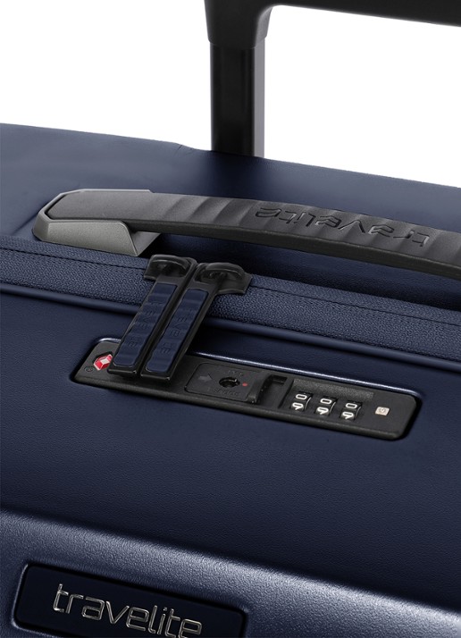 Travelite Millennium spinner 76 cm - detail 6 donkerblauw