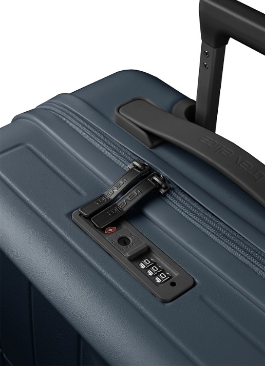 Travelite Panello spinner 55 cm - detail 4 donkerblauw