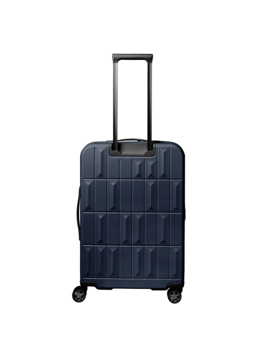 Travelite Panello vergrootbare spinner 65 cm - achterkant 7 donkerblauw