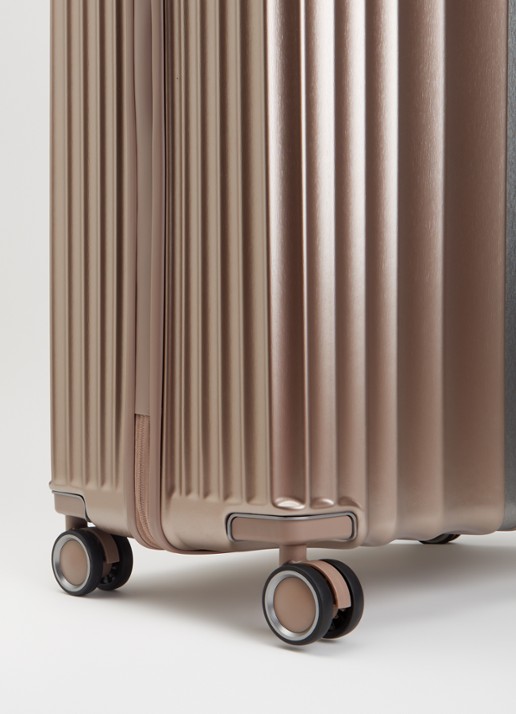 Travelite Paros vergrootbare spinner L 76 cm - detail oudroze
