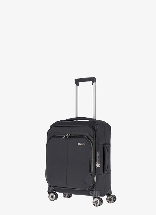 Travelite Priima vergrootbare spinner 55 cm - detail 2 zwart