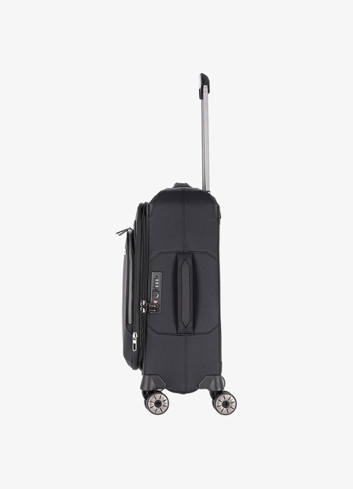Travelite Priima vergrootbare spinner 55 cm - detail 3 zwart