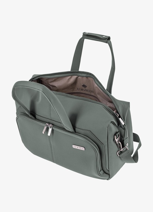 Travelite Priima weekendtas met afneembare schouderriem - detail 5 olijfgroen