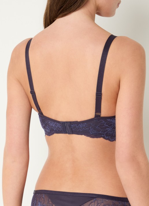 Triumph Amourette beugel bh van kant - achterkant 5 indigo