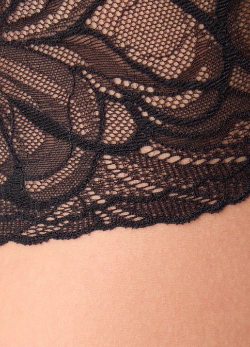 Triumph Body Make-Up Illusion naadloze shorty van kant - detail 5 zwart