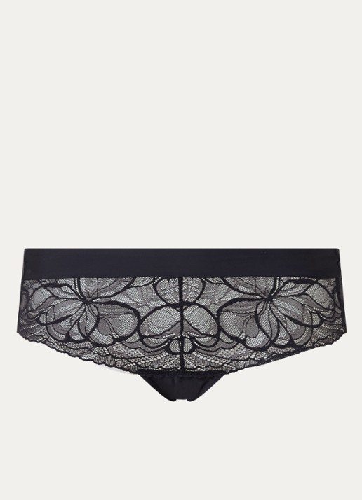 Triumph Body Make-Up Illusion naadloze shorty van kant - voorkant 2 zwart