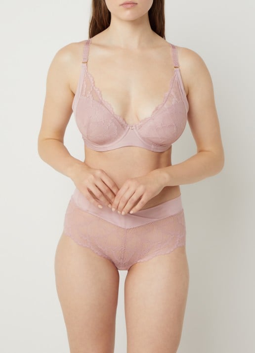 Triumph Love In Lace plunge bh met overlay van kant