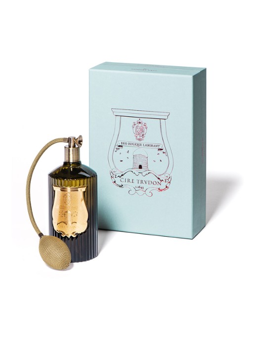 Trudon Ernesto geurspray 375 ml - detail olijfgroen