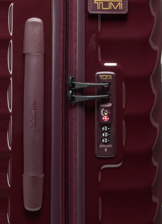 TUMI 19 Degree Extended Trip vergrootbare spinner met USB-poort 76 cm - detail 4 bordeauxrood