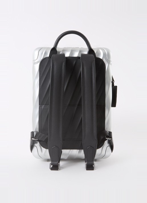 TUMI 19 Degree rugzak met 15 inch laptopvak - unisex - achterkant zilver