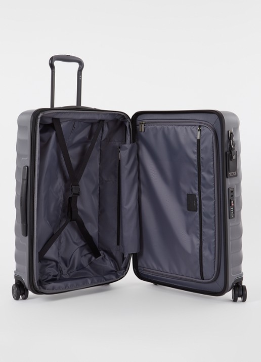 TUMI 19 Degree Short Trip vergrootbare spinner 66 cm - voorkant 2 donkergrijs