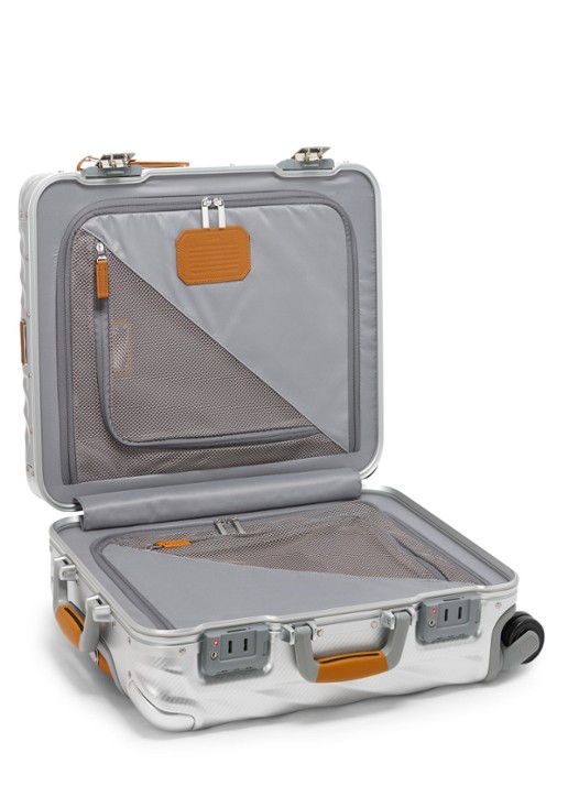 TUMI 19 Degree spinner 56 cm - voorkant 3 zilver