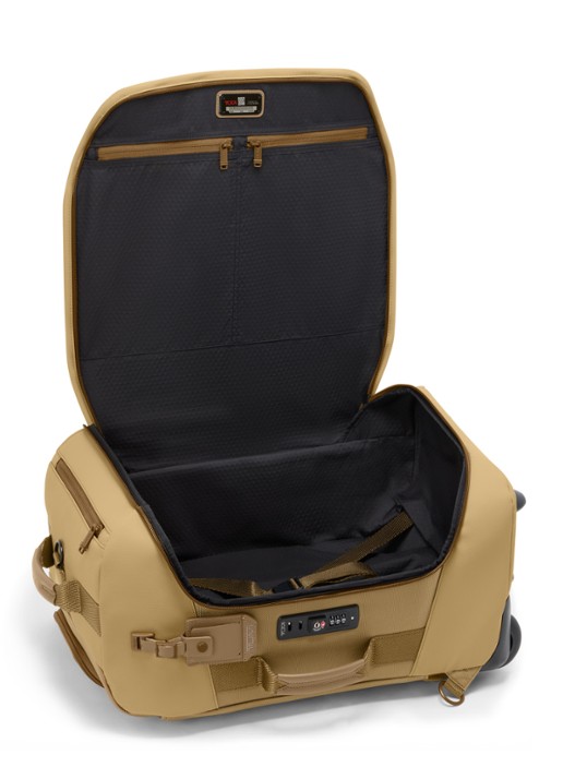 TUMI Agent businesstas met 14 inch laptopvak - voorkant 2 khaki
