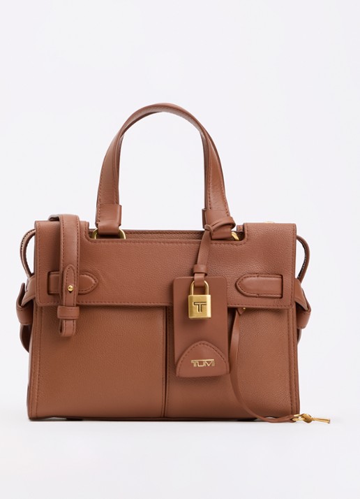 TUMI Agent Small handtas van leer