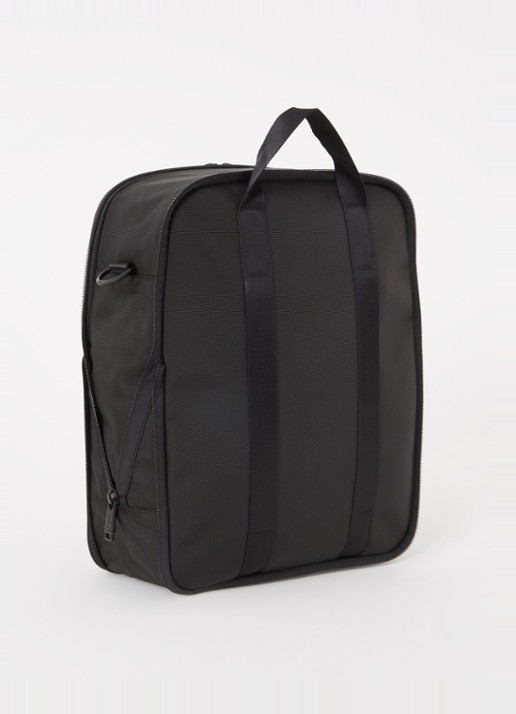 TUMI Alpha 3 Golfschoentas met leren details - achterkant zwart