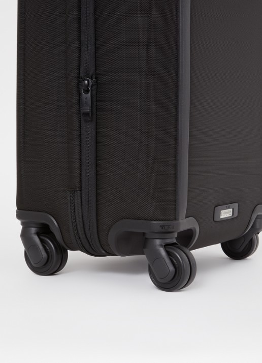 TUMI Alpha 3 International vergrootbare spinner met USB- poort 56 cm - detail zwart