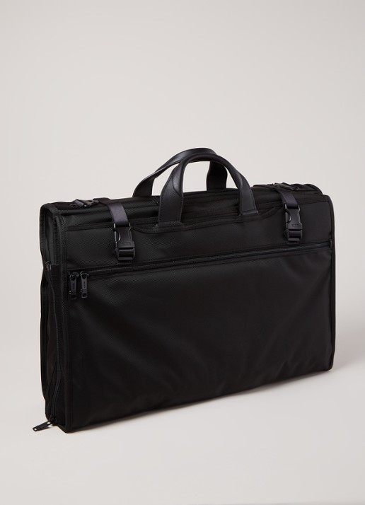 TUMI Alpha 3 Tri-Fold weekendtas - detail 3 zwart
