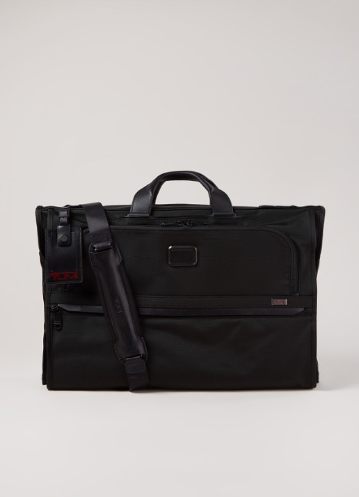 TUMI Alpha 3 Tri-Fold weekendtas - voorkant 2 zwart