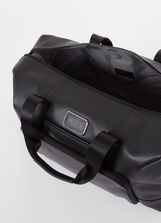 TUMI Alpha 3 uitbreidbare weekendtas met afneembare schouderriem - detail zwart