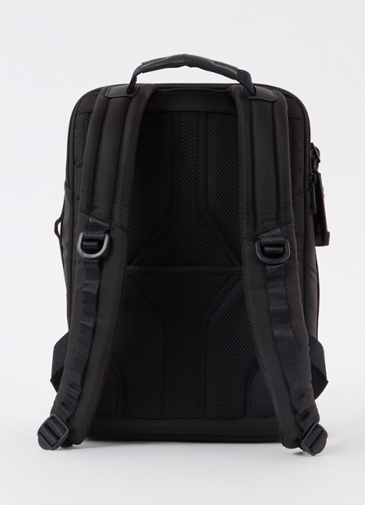 TUMI Alpha Bravo Dynamic rugzak met 15 inch laptopvak - achterkant 2 bordeauxrood