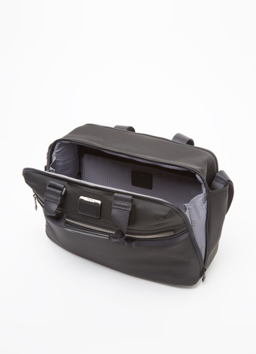 TUMI Alpha Bravo Fleet Day schoudertas met 15 inch laptopvak  - detail 2 zwart