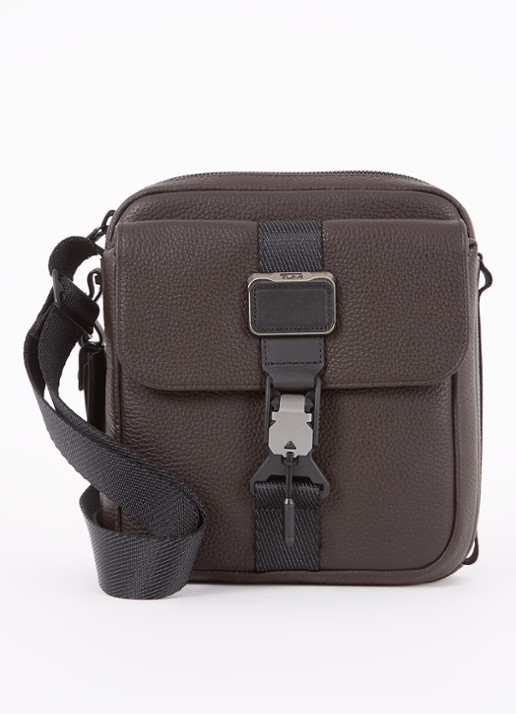 TUMI Alpha Bravo Junior crossbodytas van leer