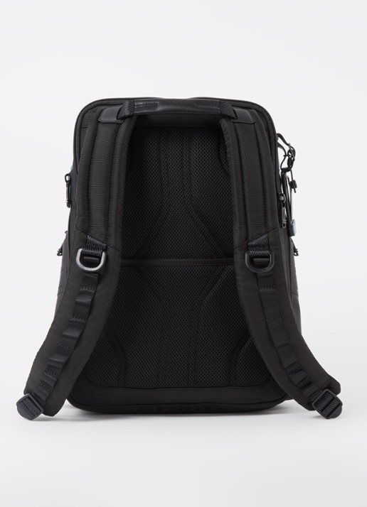 TUMI Alpha Bravo Navigation rugzak met 15 inch laptopvak - achterkant 2 blauw
