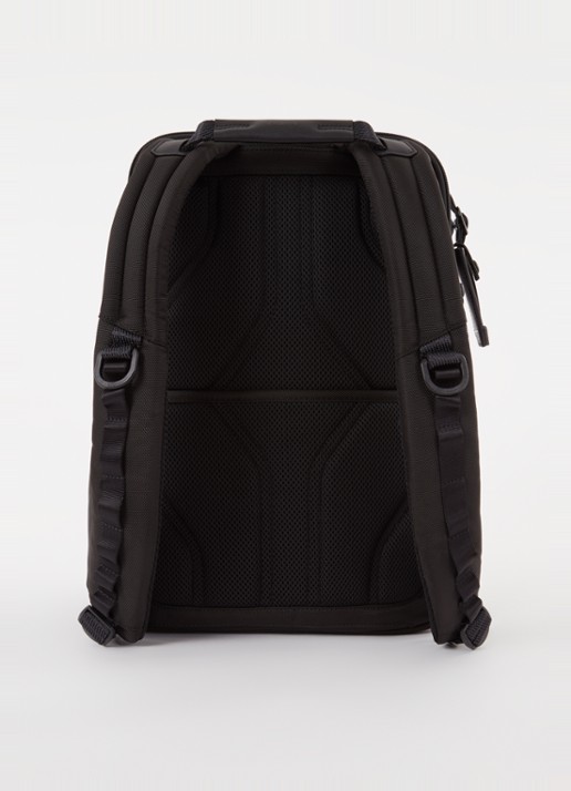 TUMI Alpha Bravo Navigation rugzak met 15 inch laptopvak - achterkant 3 donkergrijs