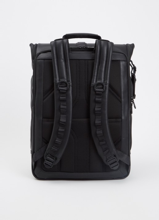 TUMI Alpha Bravo Surveillance rugzak met 15 inch laptopvak - unisex - achterkant zwart