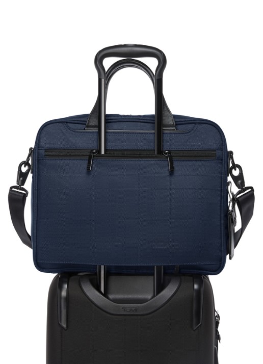 TUMI Alpha Medium businesstas met 15 inch laptopvak - detail 5 donkerblauw