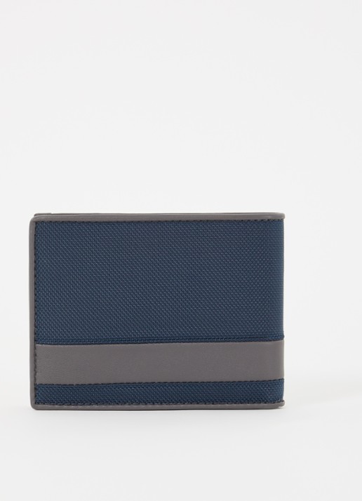 TUMI Alpha portemonnee met logo - achterkant donkerblauw