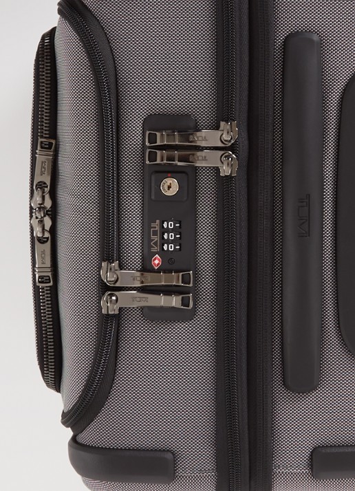 TUMI Alpha X Continental Dual Acces vergrootbare spinner 56 cm - detail 4 grijsmele