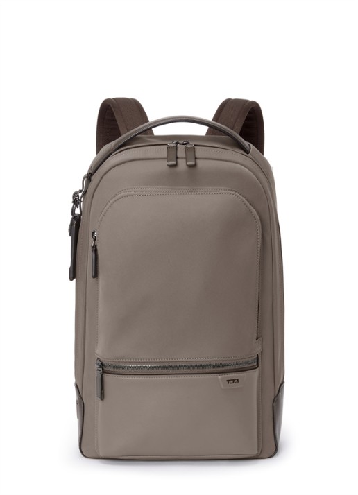 TUMI Bradner rugzak met leren details