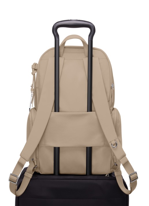 TUMI Celina rugzak met 16 inch laptopvak - detail 4 beige